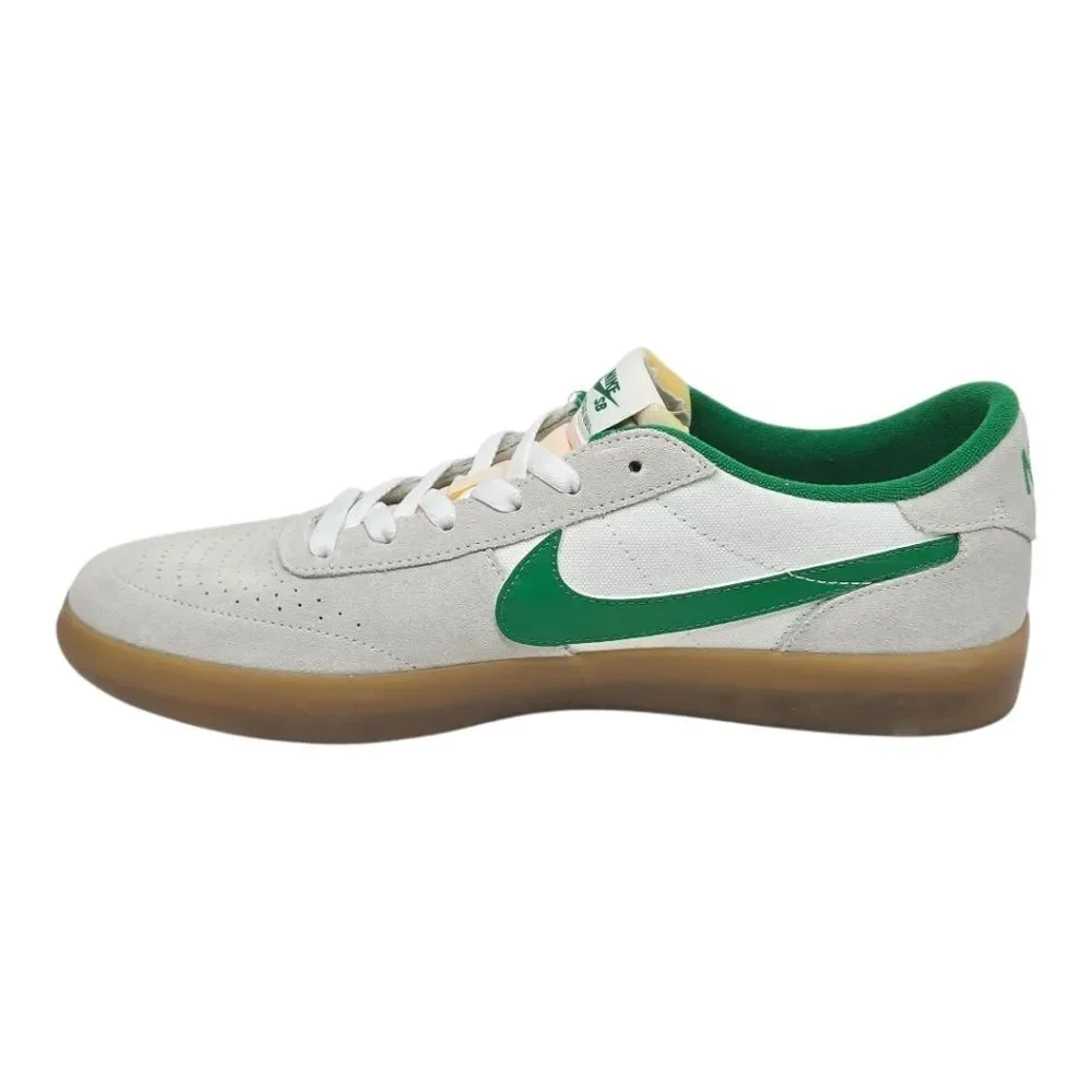 Nike SB Heritage VULC White Green Gum Skateboard Shoes CD5010-101 Men's Size's